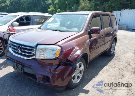 2013 Honda Pilot Ex-L z USA, uszkodzony, nr VIN 5FNYF4H52DB036353